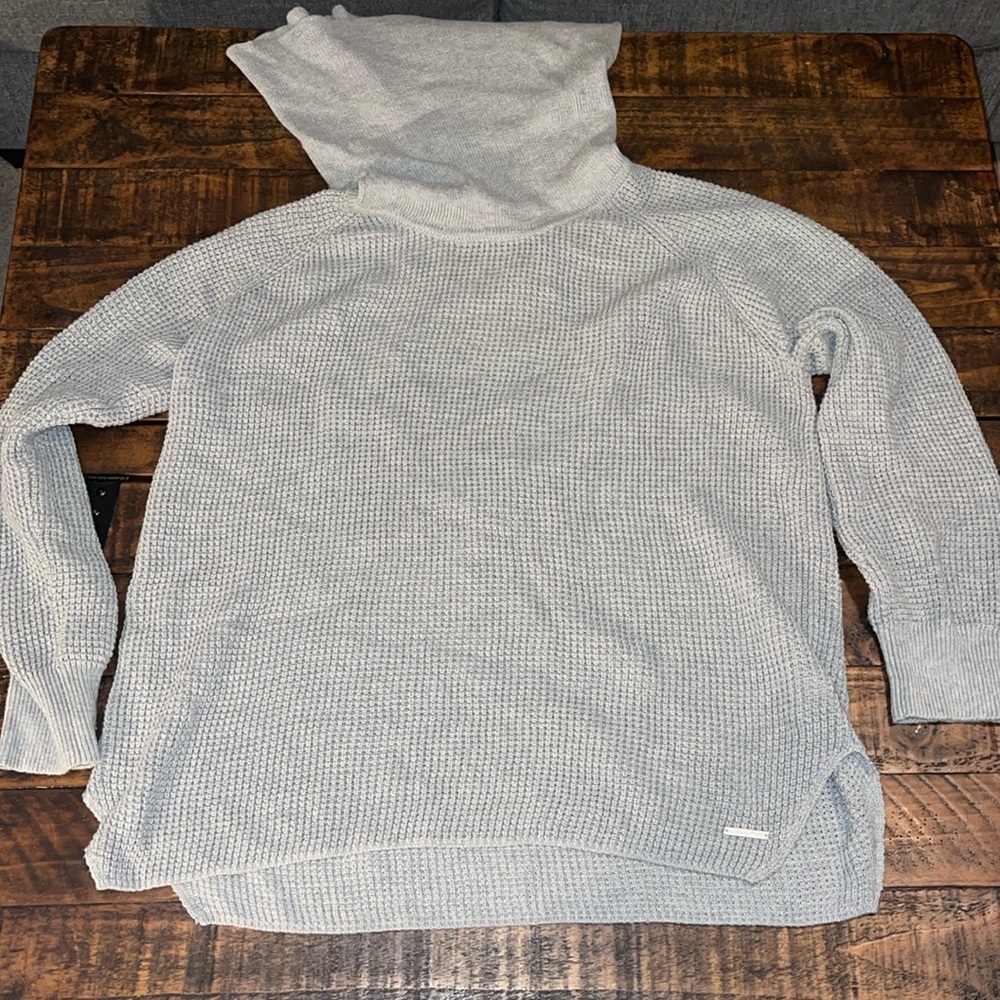 High turtleneck, Michael Kors sweater